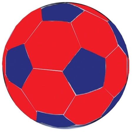Beloved Mega Ball Soccer Ball Cover- Blue-red 30 Inch - C430 SB BE2526625